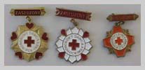 odznaki Zasłużony Honorowy Dawca Krwi